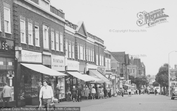 Photo of Wallington, Woodcote Road c.1965