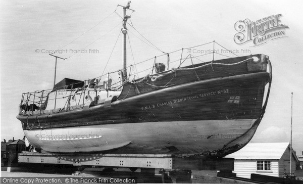 Photo of Walmer, Lifeboat c.1960
