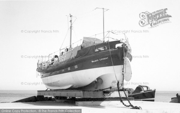 Photo of Walmer, The Lifeboat c.1960