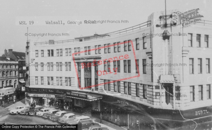 Photo of Walsall, George Hotel c.1960