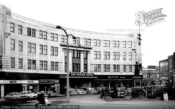 Photo of Walsall, The George Hotel c.1965