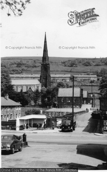 Photo of Walsden, St Peter's Church And Gate c.1960