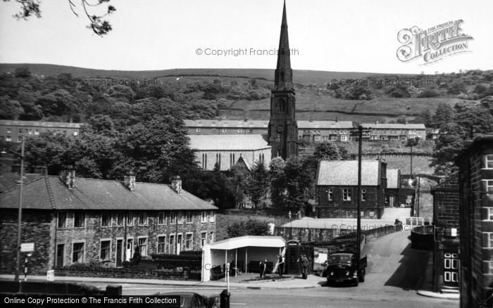 Photo of Walsden, St Peter's Church And Gate c.1960