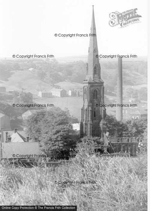 Photo of Walsden, St Peter's Church And School c.1960