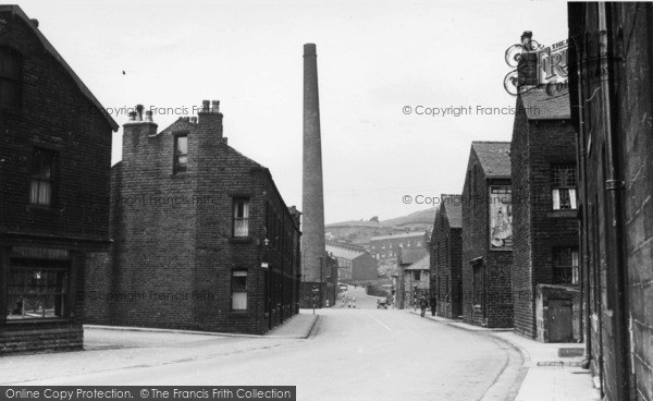 Photo of Walsden, The Town c.1960