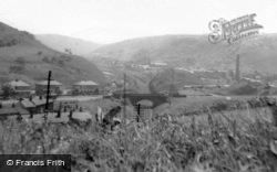 The Village And Railway Line c.1960, Walsden