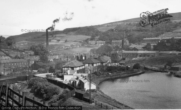 Photo of Walsden, View Of The Village c.1960