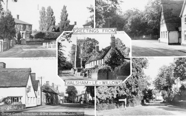 Photo of Walsham Le Willows, Composite c.1955