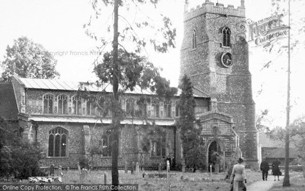 Photo of Walsham Le Willows, St Mary's Church c.1955