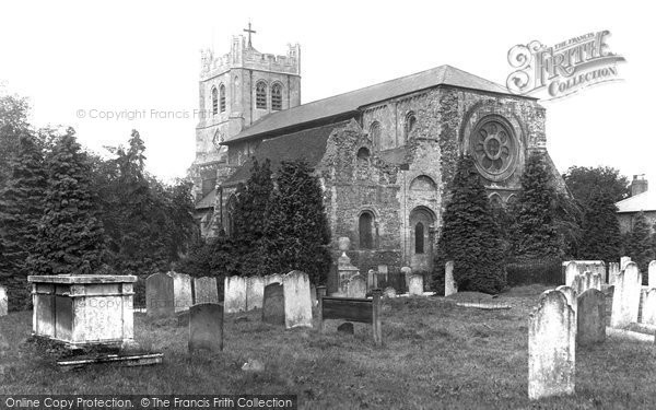 Photo of Waltham Abbey, 1906