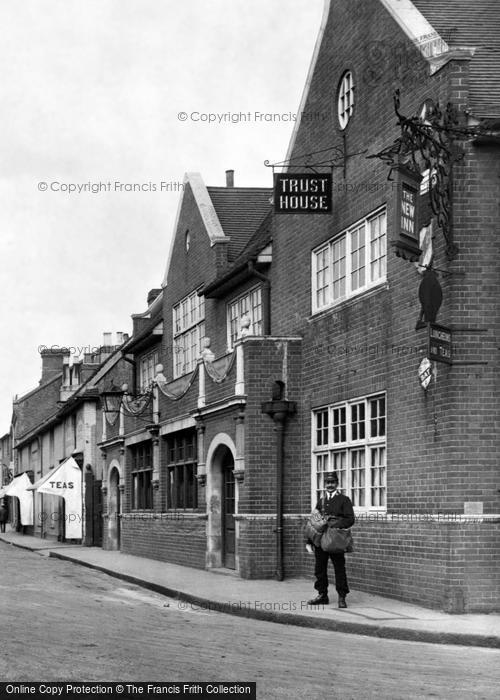 Photo of Waltham Abbey, A Postman, Sun Street 1921