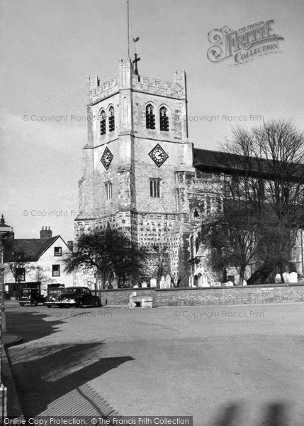 Photo of Waltham Abbey, c.1955