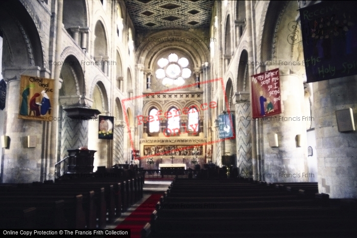 Photo of Waltham Abbey, Church, Interior 1988