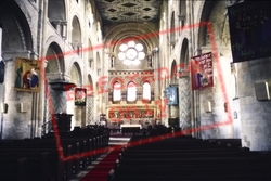 Church, Interior 1988, Waltham Abbey
