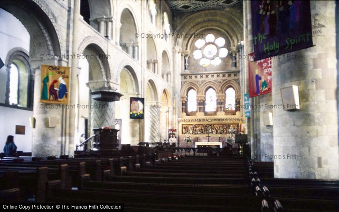 Photo of Waltham Abbey, Church, Interior 1988