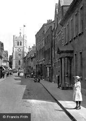 Girl In Highbridge Street 1921, Waltham Abbey