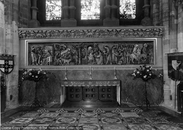 Photo of Waltham Abbey, High Altar And Reredos c.1960