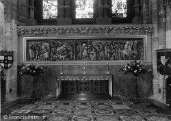 High Altar And Reredos c.1960, Waltham Abbey