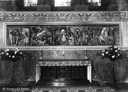 High Altar And Reredos c.1960, Waltham Abbey