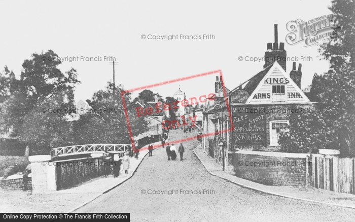 Photo of Waltham Abbey, Highbridge Street And King's Arms Inn c.1880