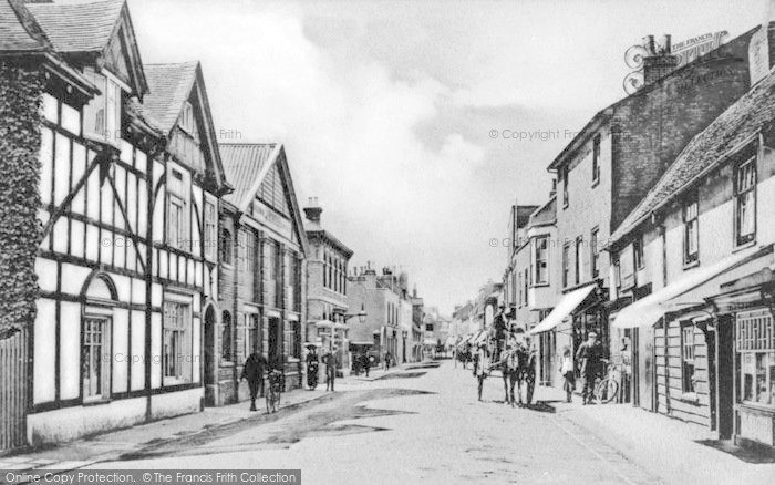 Photo of Waltham Abbey, Sun Street c.1900