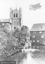 The Abbey And Watermill 1907, Waltham Abbey