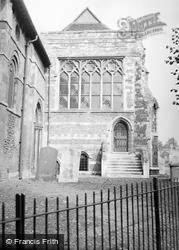 The Abbey Church c.1937, Waltham Abbey