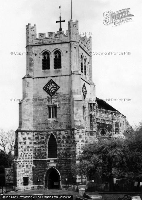 Photo of Waltham Abbey, The Abbey Church c.1960