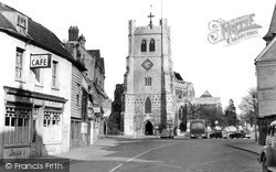The Church c.1955, Waltham Abbey