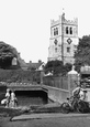 The Lea With Abbey c.1955, Waltham Abbey