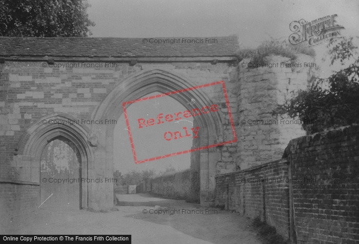 Photo of Waltham Abbey, The Old Gateway 1906