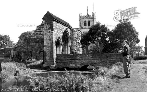 Photo of Waltham Abbey, The Old Gateway c.1955