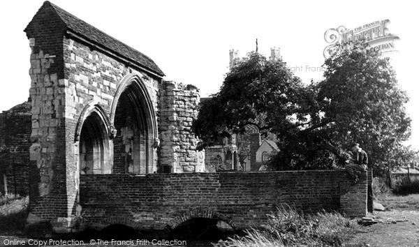 Photo of Waltham Abbey, The Old Gateway c.1955