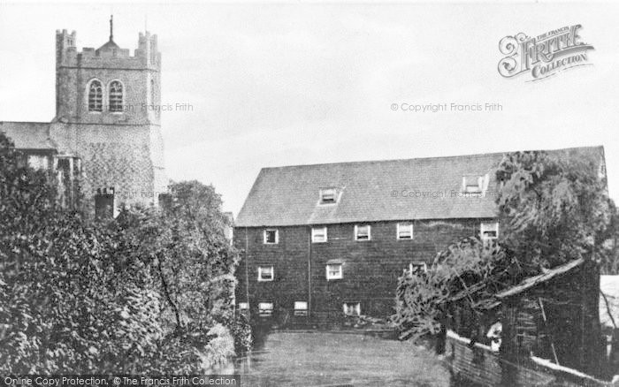 Photo of Waltham Abbey, The Old Watermill c.1905
