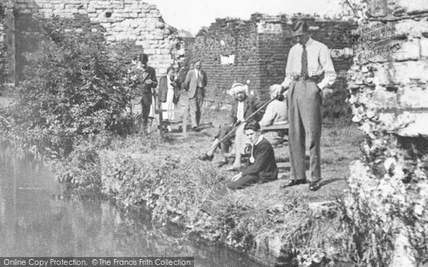 Photo of Waltham Abbey, The Public By The Gateway c.1955