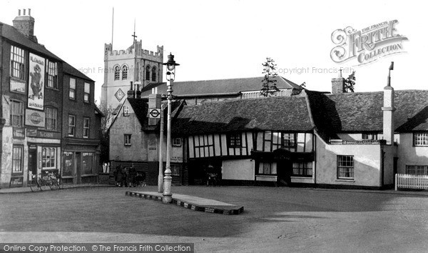 Photo of Waltham Abbey, The Square c.1955