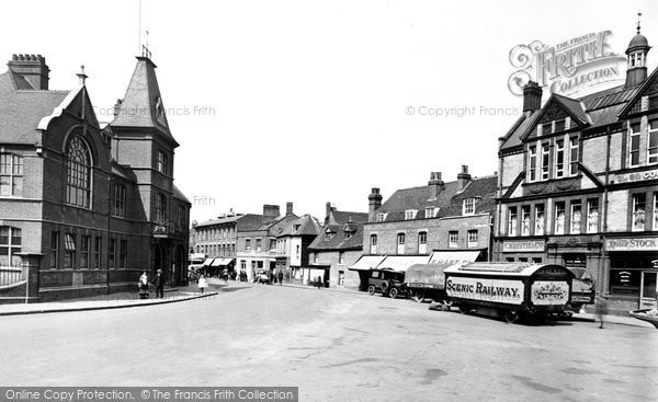 Photo of Waltham Abbey, Town Hall And Highbridge Street 1921
