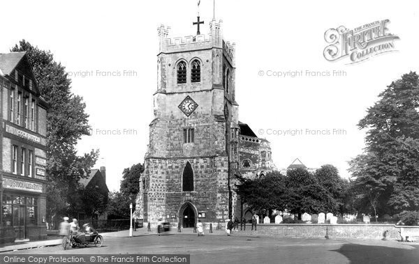 Photo of Waltham Abbey, Waltham Abbey Church 1921