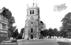 Waltham Abbey Church 1921, Waltham Abbey