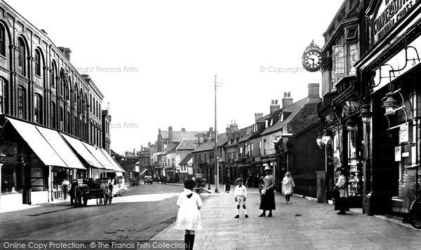 Photo of Waltham Cross, High Street 1921