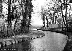 The New River c.1950, Waltham Cross