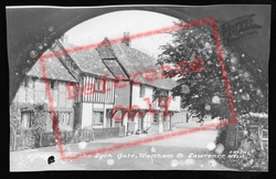 Village From The Lychgate c.1955, Waltham St Lawrence