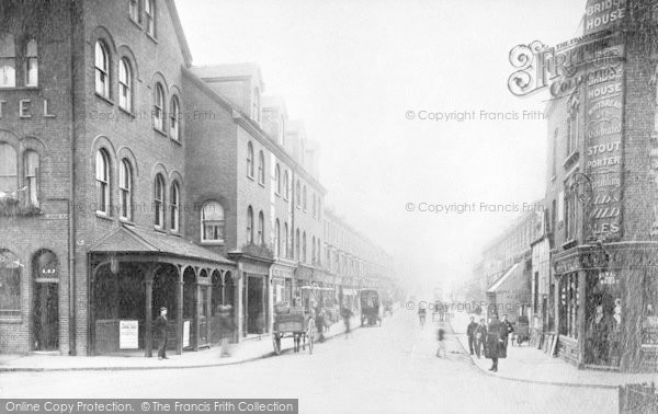 Photo of Walthamstow, Hoe Street c.1900