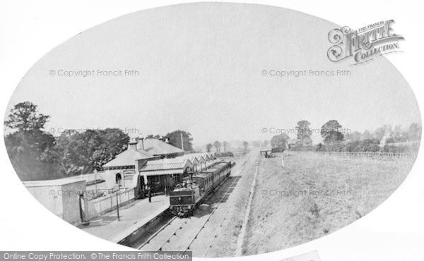 Photo of Walthamstow, Hoe Street Station c.1870