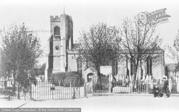 Photo of Walthamstow, St Mary's Church c.1905