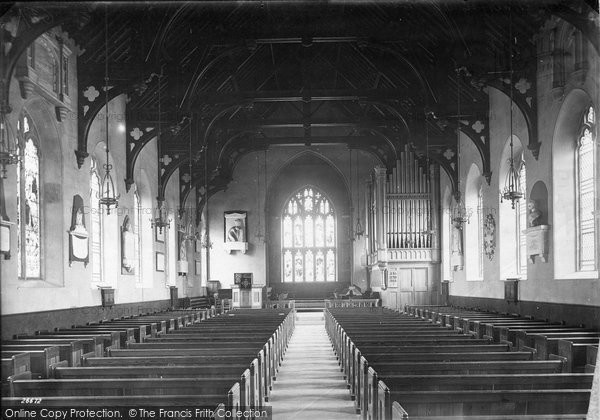 Photo of Walton, Church Interior 1890