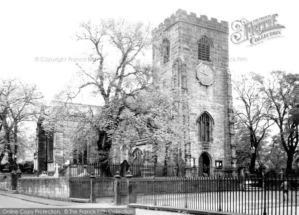 Photo of Walton Le Dale, St Leonard's Church c.1955