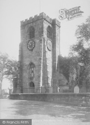 Walton Le Dale, The Church Tower 1903, Walton-Le-Dale