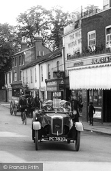 Car In The High Street 1923, Walton-on-Thames