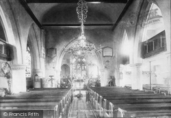 Church Interior 1903, Walton-on-Thames